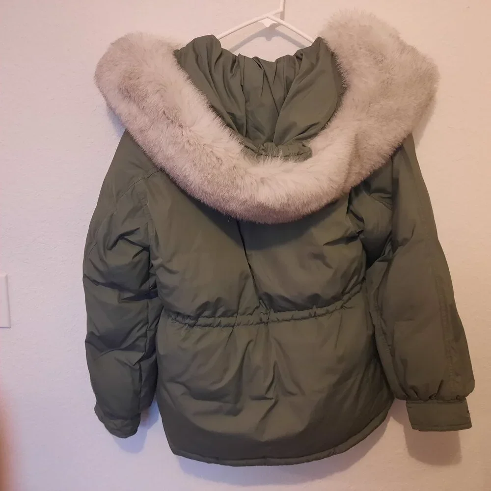 Saga Furs Dawn  parka size M (6-8) like New - Picture 2 of 8